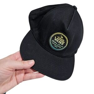 Vans Custom Classic Established 1966 Black Hat Cap Skater Snapback‎ Basic